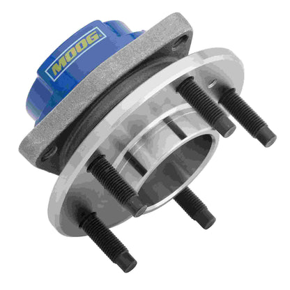 Moog Hub Assembly:Wheel Hub and Bearing Assembly,Front,Buick,Chevy