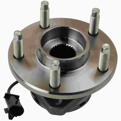 Moog Hub Assembly:Wheel Hub and Bearing Assembly,Front,Chevy,Pontiac,Saturn