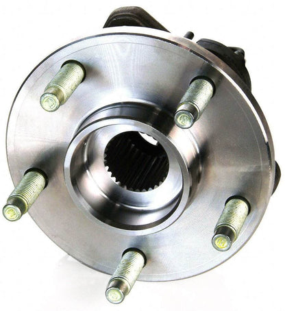 Moog Hub Assembly:Wheel Hub and Bearing Assembly,Front,Chevy,Pontiac,Saturn