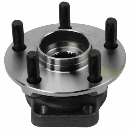 Moog Hub Assembly:Wheel Hub and Bearing Assembly,Front,Subaru