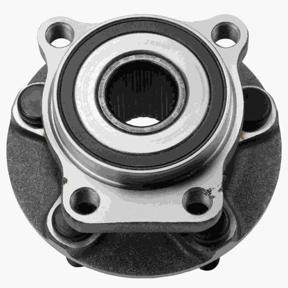 Moog Hub Assembly:Wheel Hub and Bearing Assembly,Front,Subaru