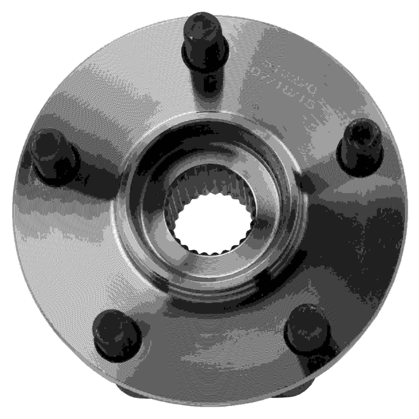 Moog Hub Assembly:Wheel Hub and Bearing Assembly,Front,Subaru