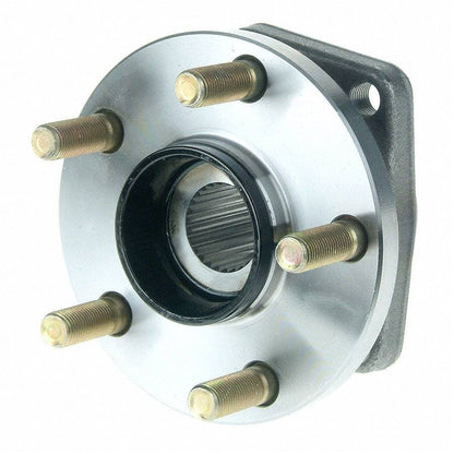 Moog Hub Assembly:Wheel Hub and Bearing Assembly,Front,Subaru