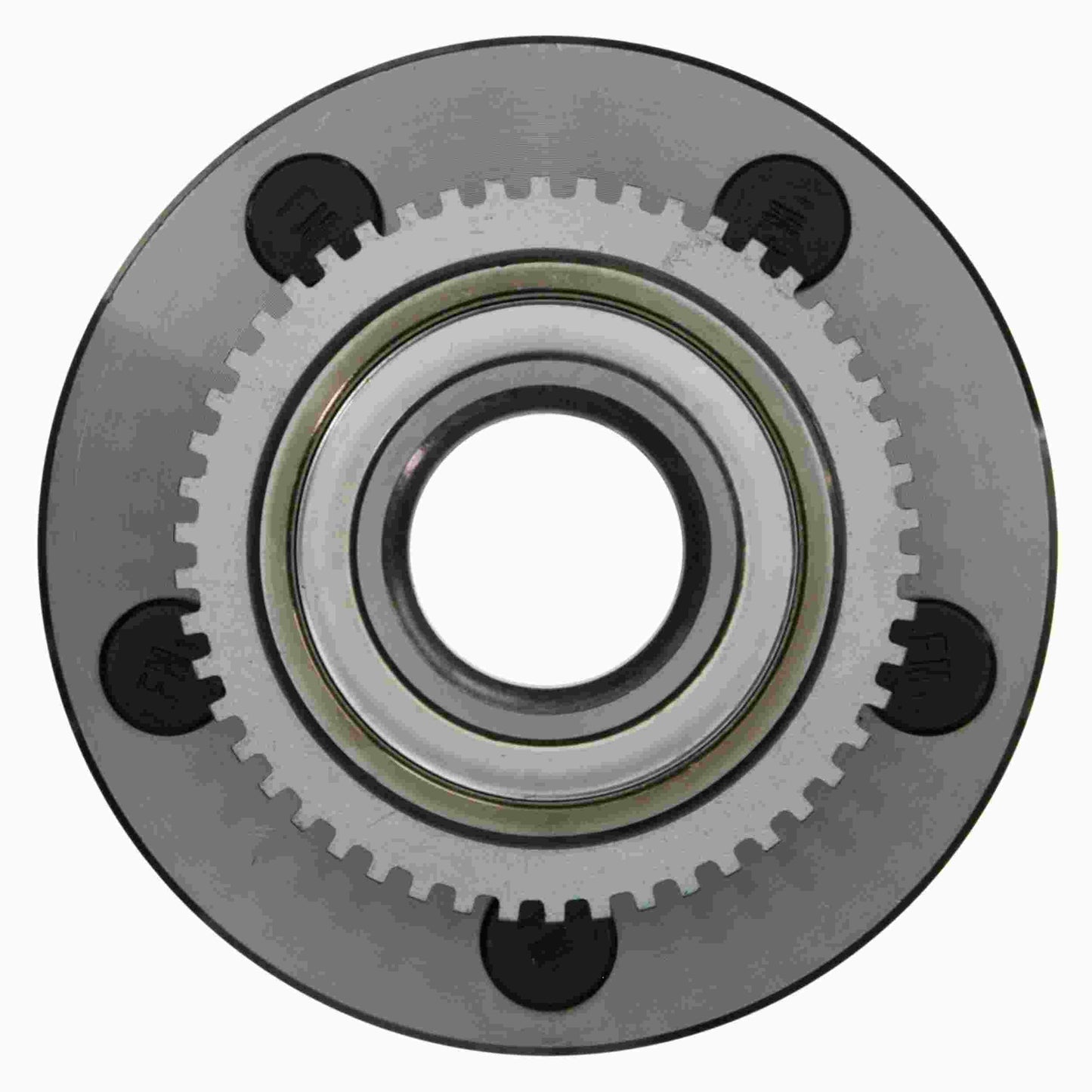 Moog Hub Assembly:Wheel Hub and Bearing Assembly,Front,Ford