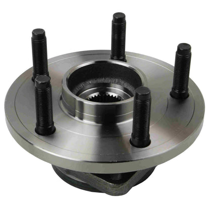 Moog Hub Assembly:Wheel Hub and Bearing Assembly,Front,Dodge,Mitsubishi