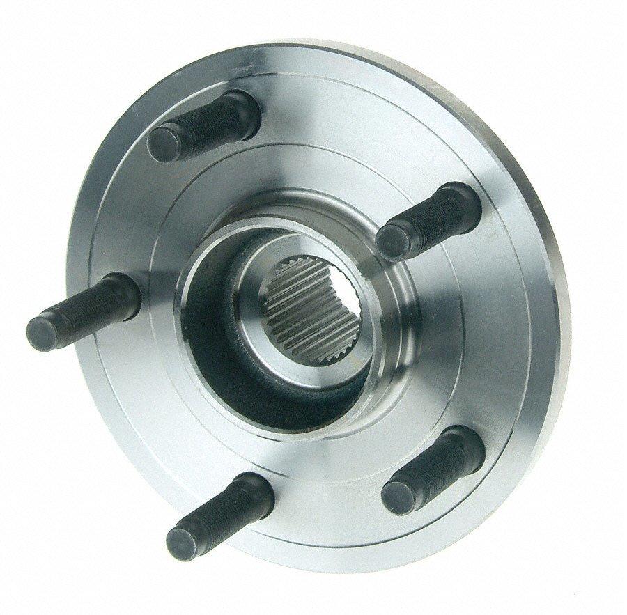 Moog Hub Assembly:Wheel Hub and Bearing Assembly,Front,Dodge,Mitsubishi