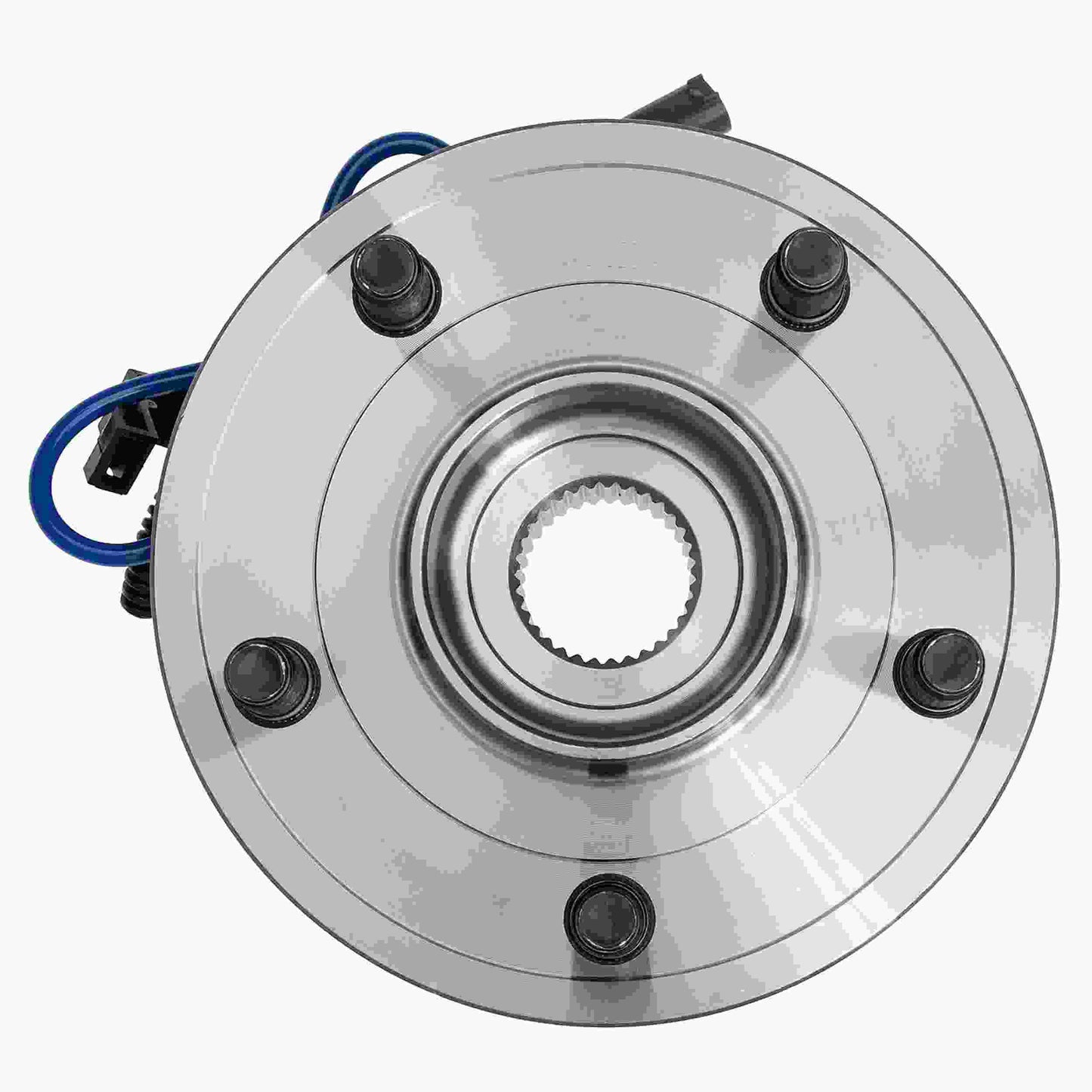 Moog Hub Assembly:Wheel Hub and Bearing Assembly,Front,Dodge