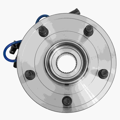 Moog Hub Assembly:Wheel Hub and Bearing Assembly,Front,Dodge