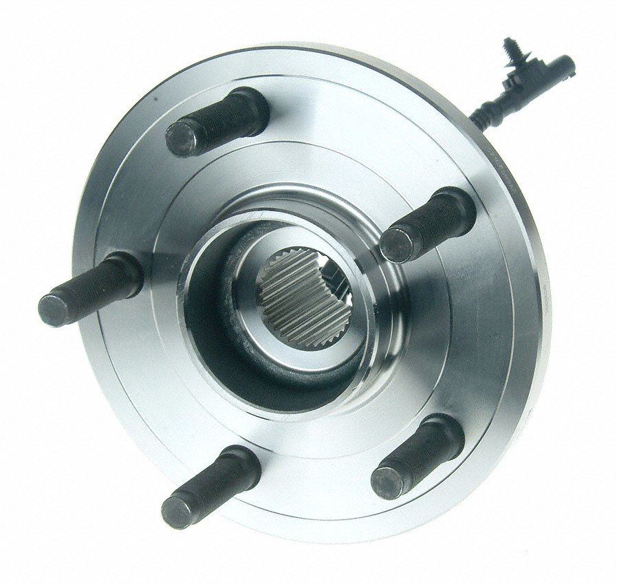 Moog Hub Assembly:Wheel Hub and Bearing Assembly,Front,Dodge