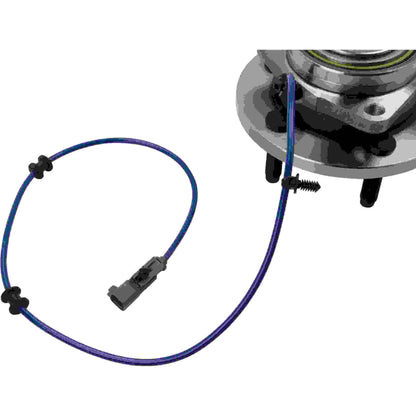 Moog Hub Assembly:Wheel Hub and Bearing Assembly,Front,Chrysler,Dodge