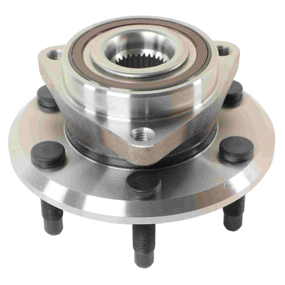 Moog Hub Assembly:Wheel Hub and Bearing,Steel,Buick,Pontiac,Saturn