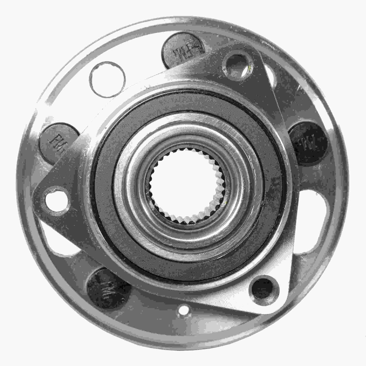 Moog Hub Assembly:Wheel Hub and Bearing, Steel, Buick, Chevy, GMC, Saab