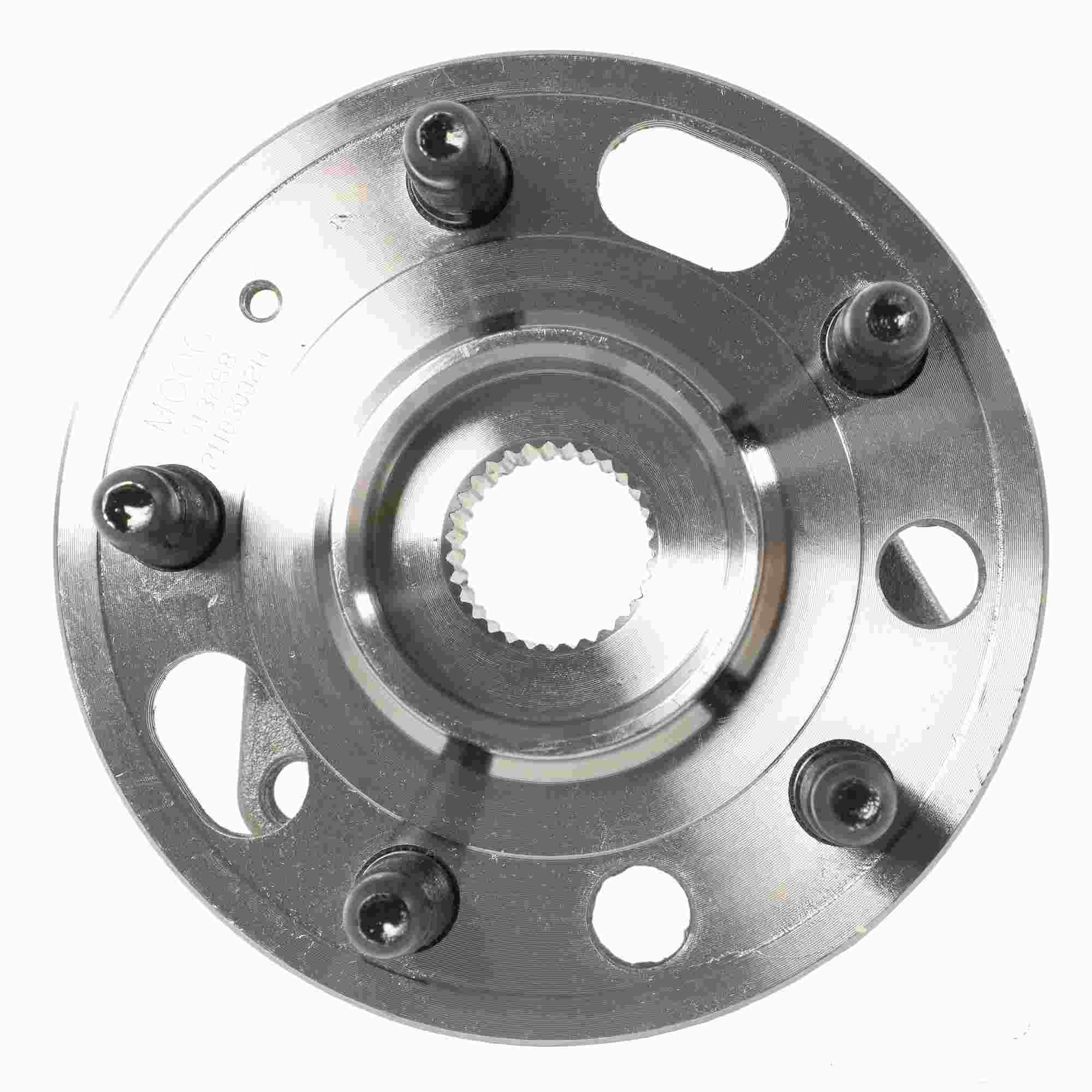 Moog Hub Assembly:Wheel Hub and Bearing, Steel, Buick, Chevy, GMC, Saab
