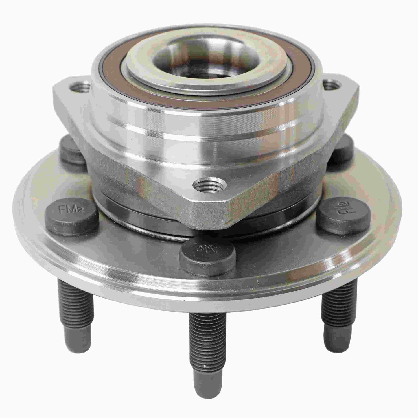Moog Hub Assembly:Wheel Hub and Bearing, Steel, Cadillac