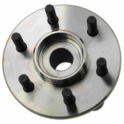 Moog Hub Assembly:Wheel Hub and Bearing Assembly,Front,Dodge