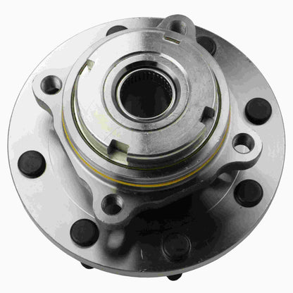 Moog Hub Assembly:Wheel Hub and Bearing Assembly,Front,Ford