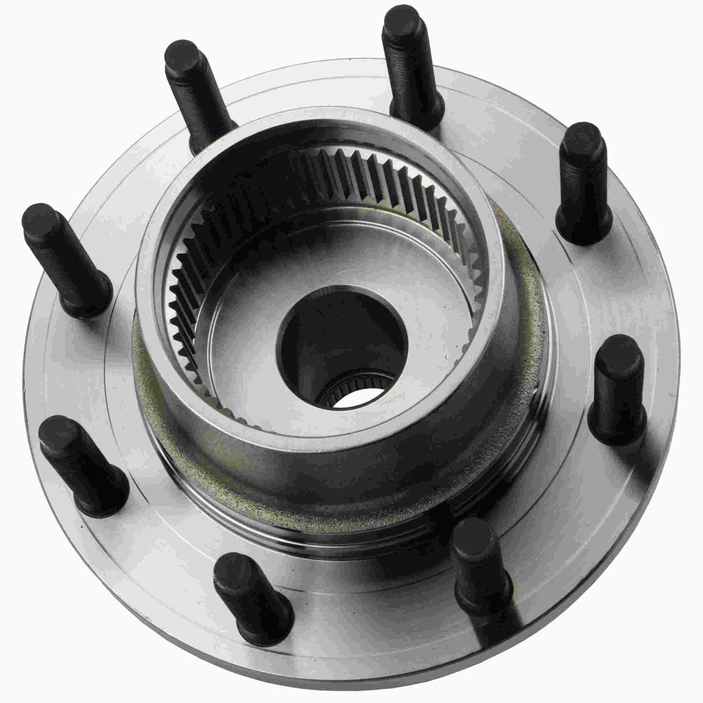 Moog Hub Assembly:Wheel Hub and Bearing Assembly,Front,Ford
