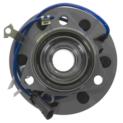 Moog Hub Assembly:Wheel Hub and Bearing Assembly,Front,6 Lug,Chevy,Gmc