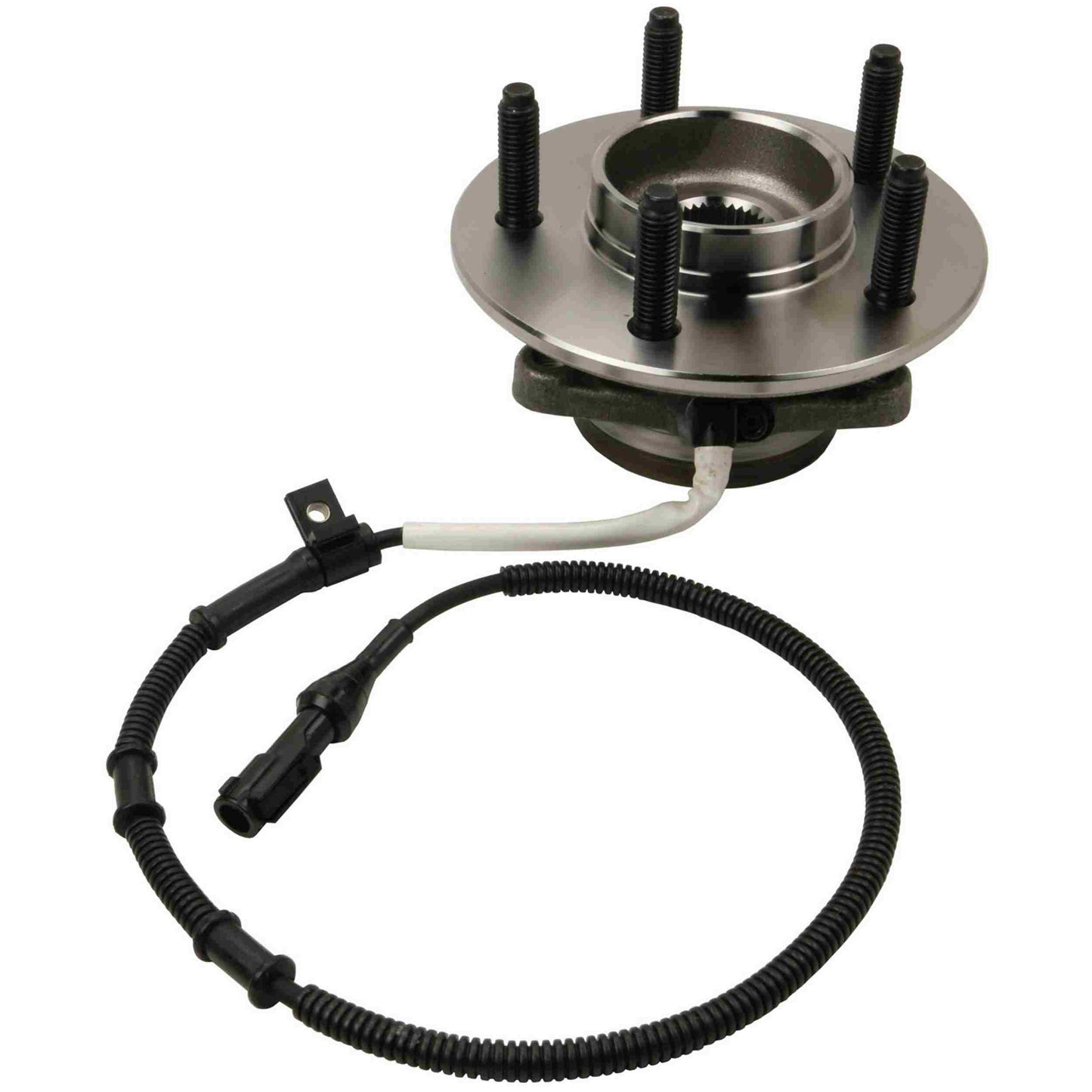 Moog Hub Assembly:Wheel Hub and Bearing Assembly,Front,Ford
