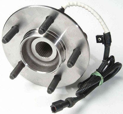 Moog Hub Assembly:Wheel Hub and Bearing Assembly,Front,Ford