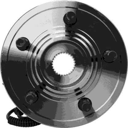 Moog Hub Assembly:Wheel Hub and Bearing Assembly,Front,Ford,Mercury