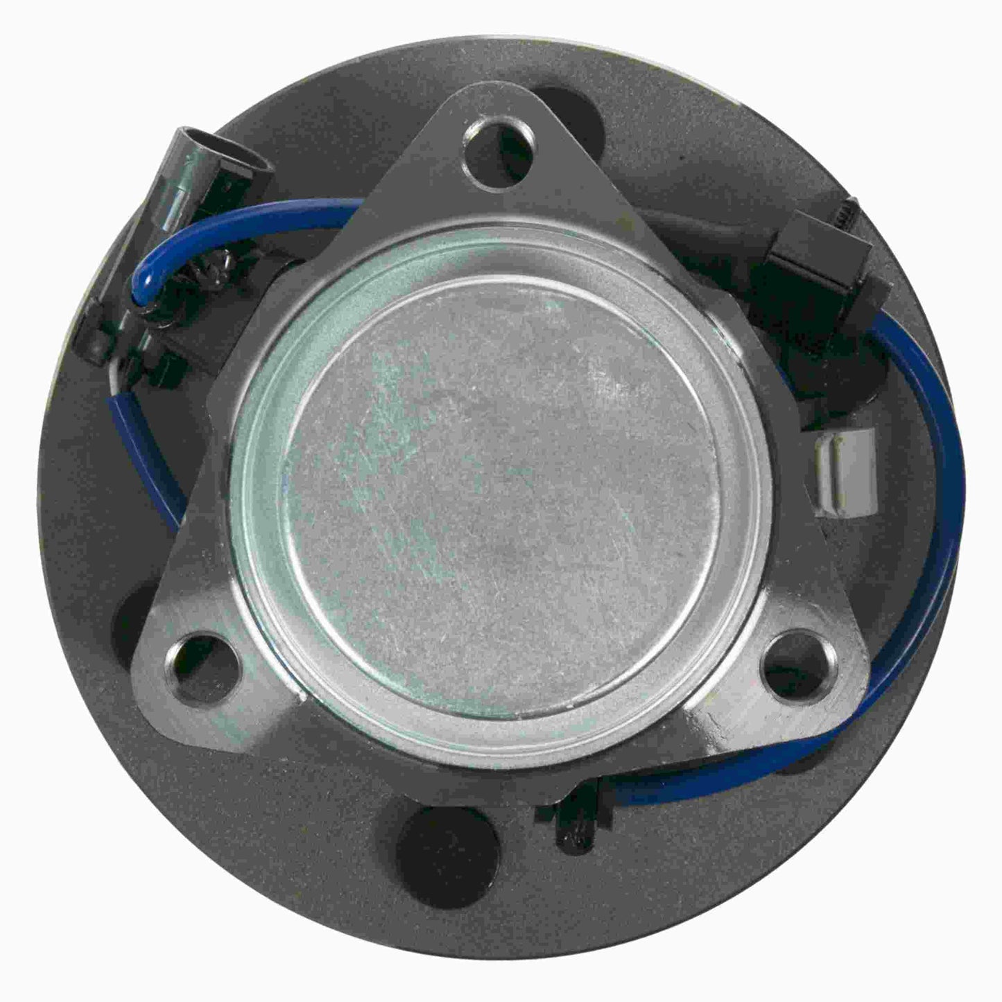 Moog Hub Assembly:Wheel Hub and Bearing Assembly,Front,Cadillac,Chevy