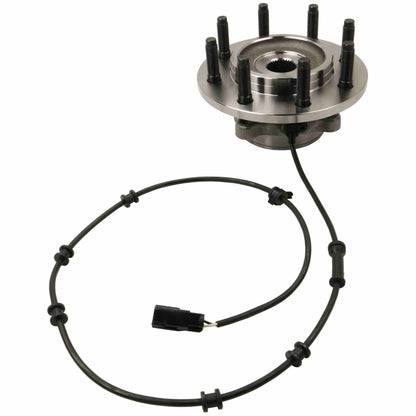 Moog Hub Assembly:Wheel Hub and Bearing Assembly, Front, Dodge