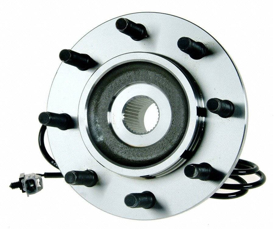 Moog Hub Assembly:Wheel Hub and Bearing Assembly, Front, 4Wd,4 Wheel Abs