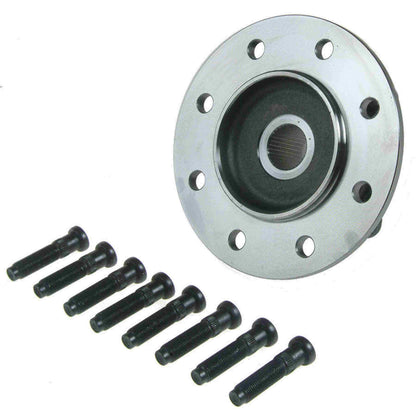 Moog Hub Assembly:Wheel Hub and Bearing Assembly,Front,Dodge