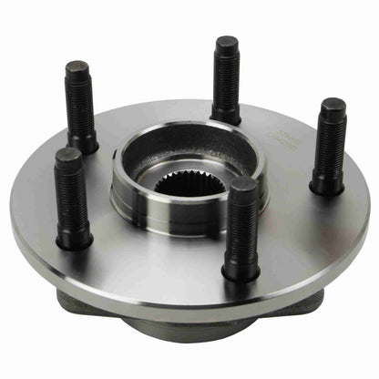 Moog Hub Assembly:Wheel Hub and Bearing Assembly,Front,2 Wheel Abs,Dodge