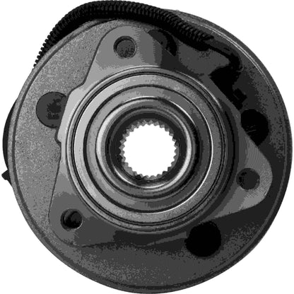 Moog Hub Assembly:Wheel Hub and Bearing Assembly, Front, Ford, Mercury
