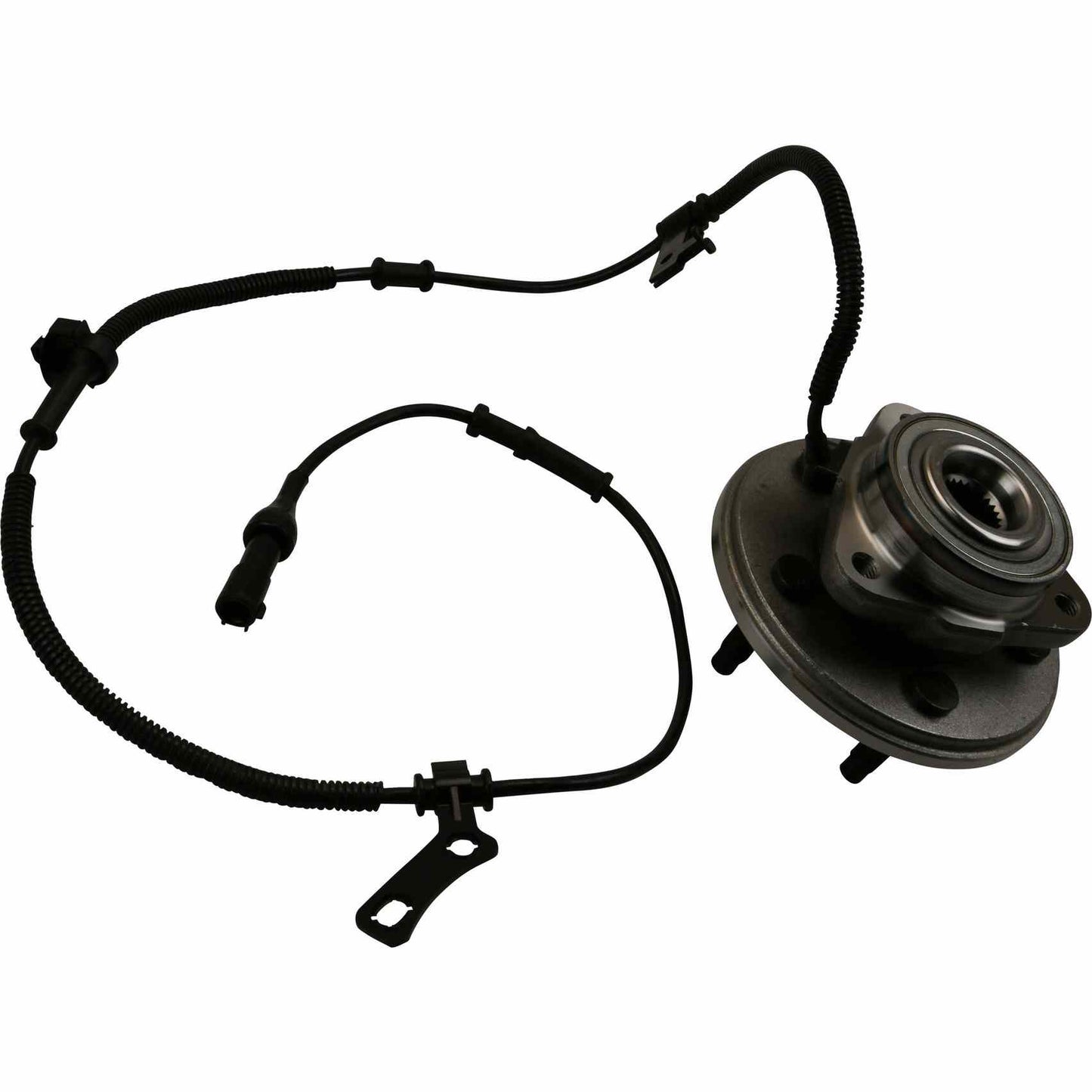 Moog Hub Assembly:Wheel Hub and Bearing Assembly, Front, Ford, Mercury