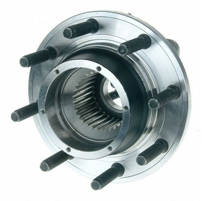 Moog Hub Assembly:Wheel Hub and Bearing Assembly,Front,Ford