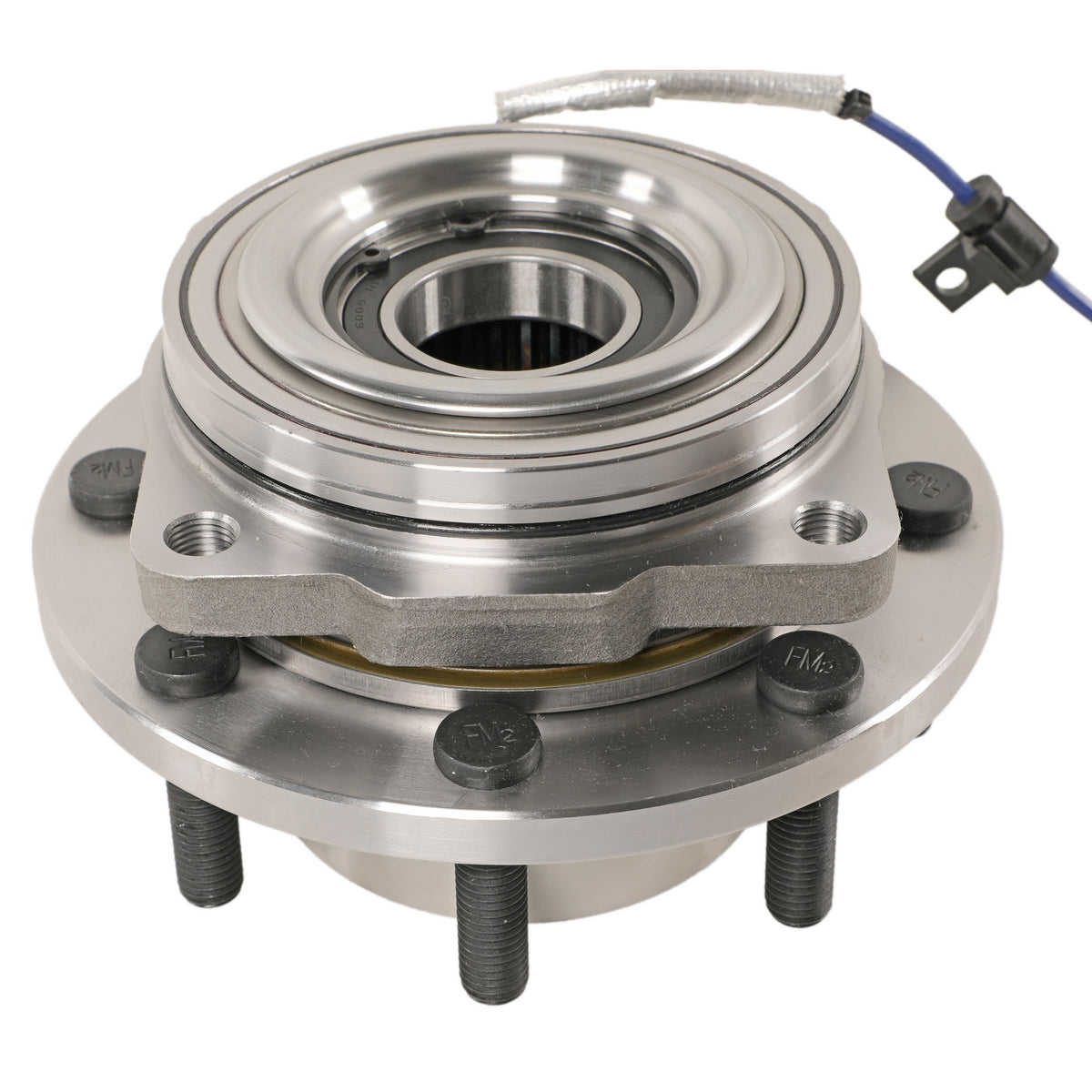 Moog Hub Assembly:Wheel Hub and Bearing Assembly,Front,Ford
