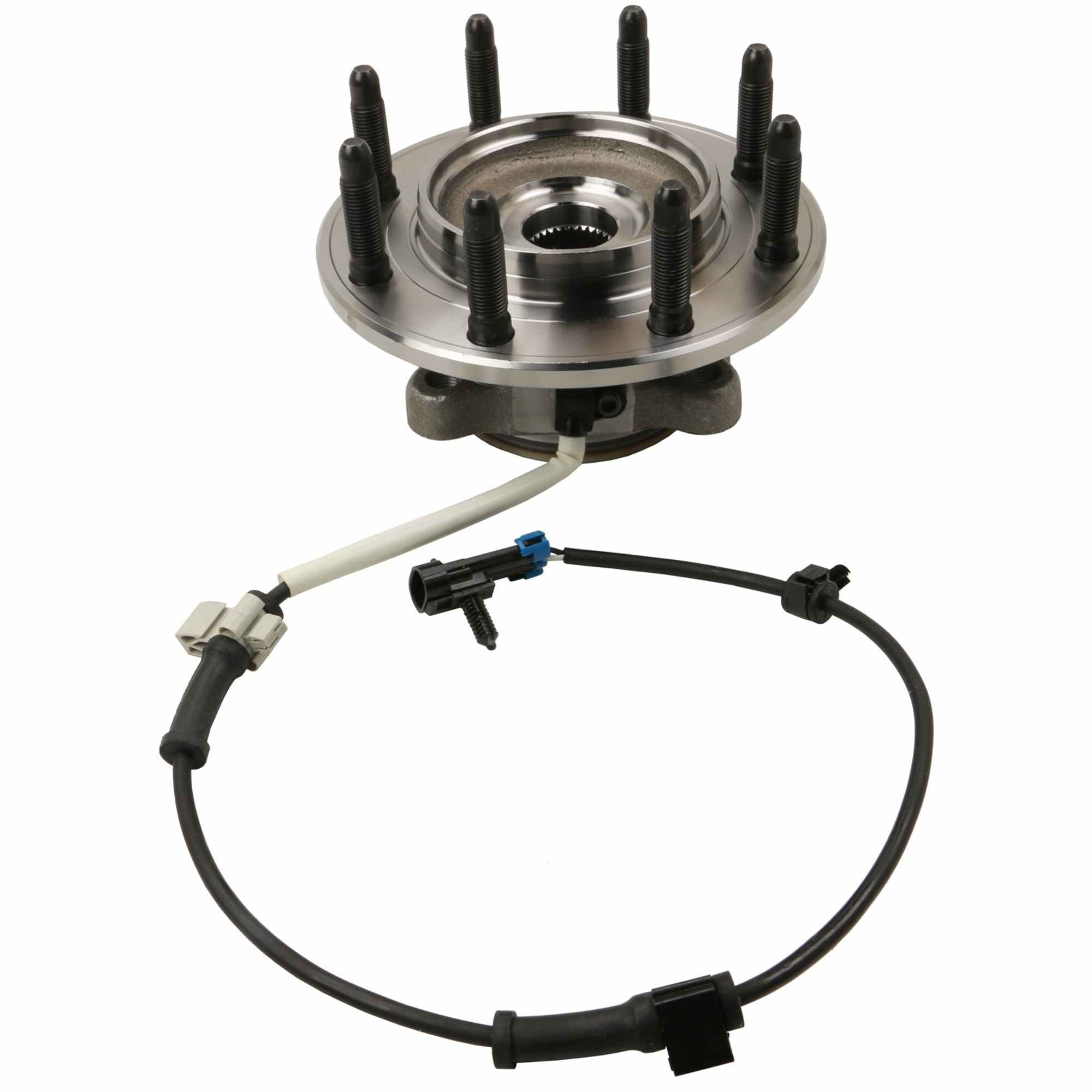 Moog Hub Assembly:Wheel Hub and Bearing Assembly,Front,Chevy