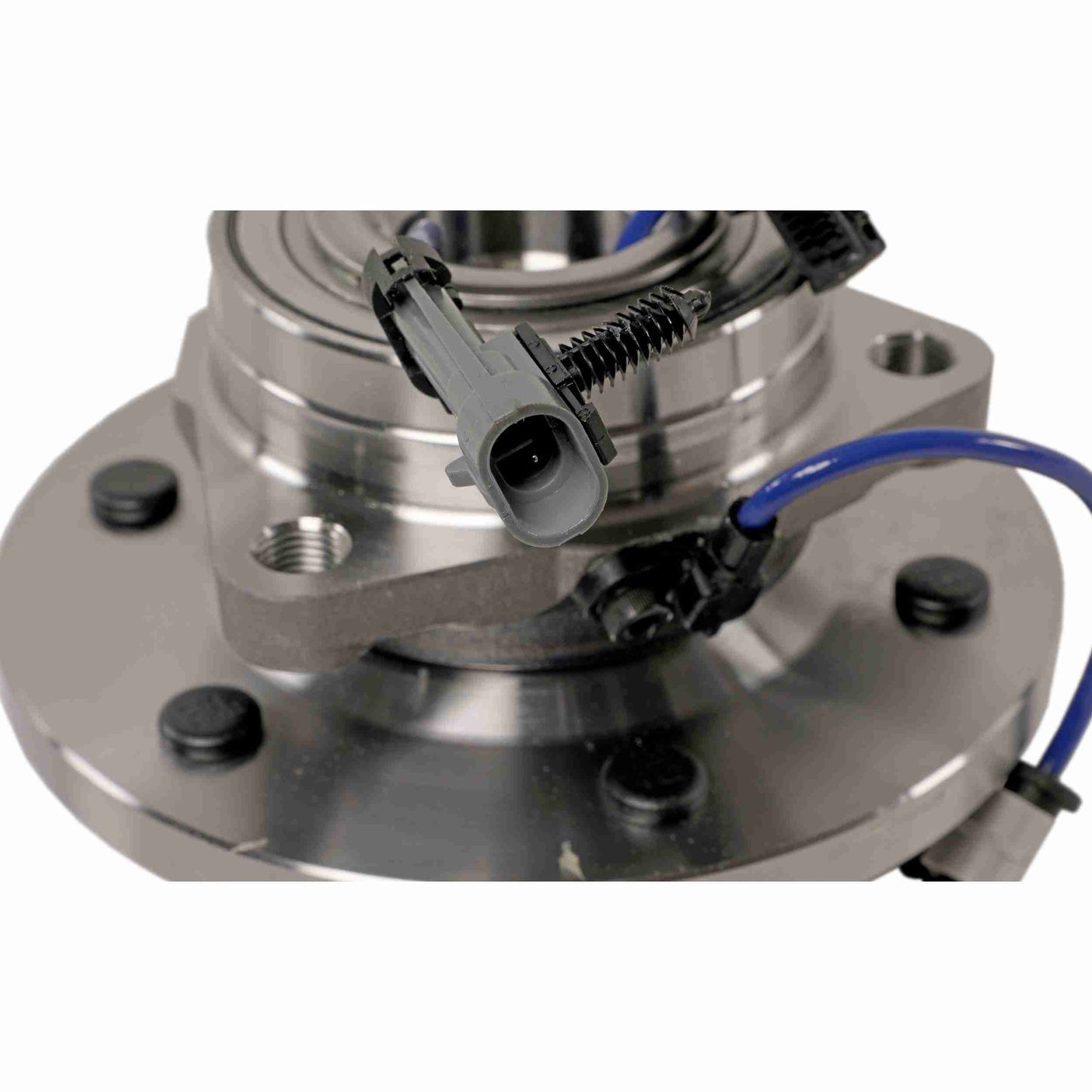 Moog Hub Assembly:Wheel Hub and Bearing, Steel, Front, Hummer