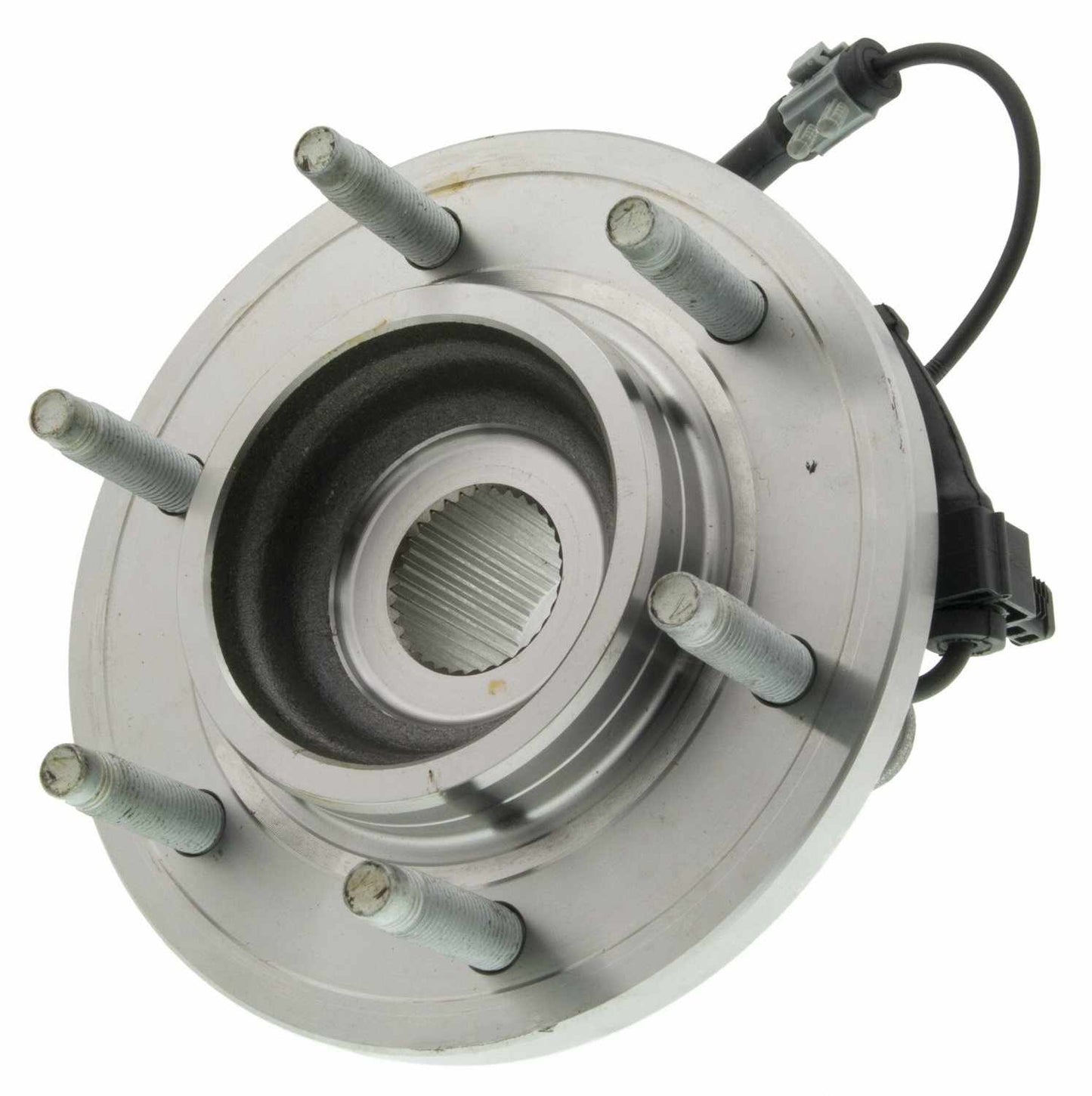 Moog Hub Assembly:Wheel Hub and Bearing, Steel, Front, Hummer
