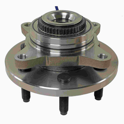 Moog Hub Assembly:Wheel Hub and Bearing Assembly,Front,Ford