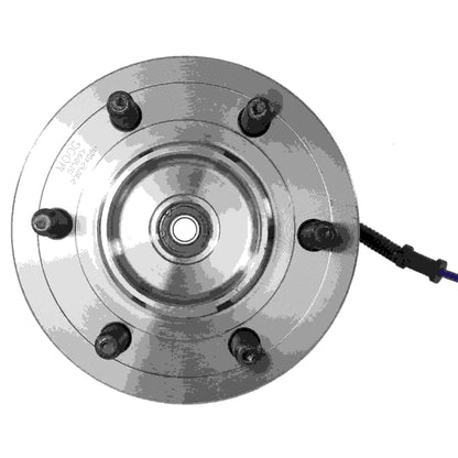 Moog Hub Assembly:Wheel Hub and Bearing Assembly,Front,Ford