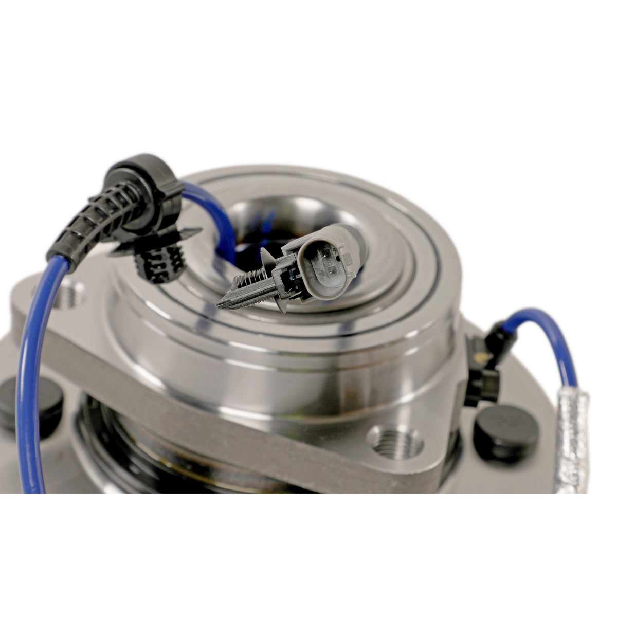 Moog Hub Assembly:Wheel Hub and Bearing,Steel,Front,Cadillac,Chevy