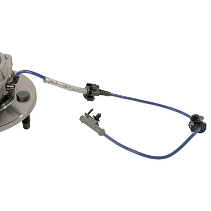 Moog Hub Assembly:Wheel Hub and Bearing,Steel,Front,Cadillac,Chevy