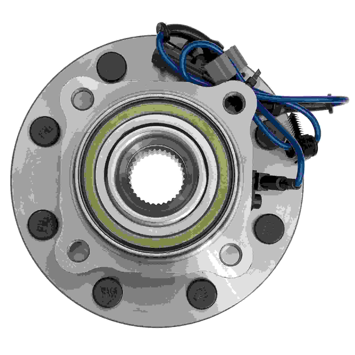 Moog Hub Assembly:Wheel Hub & Bearing,Steel,Cadillac,Chevy,Hummer