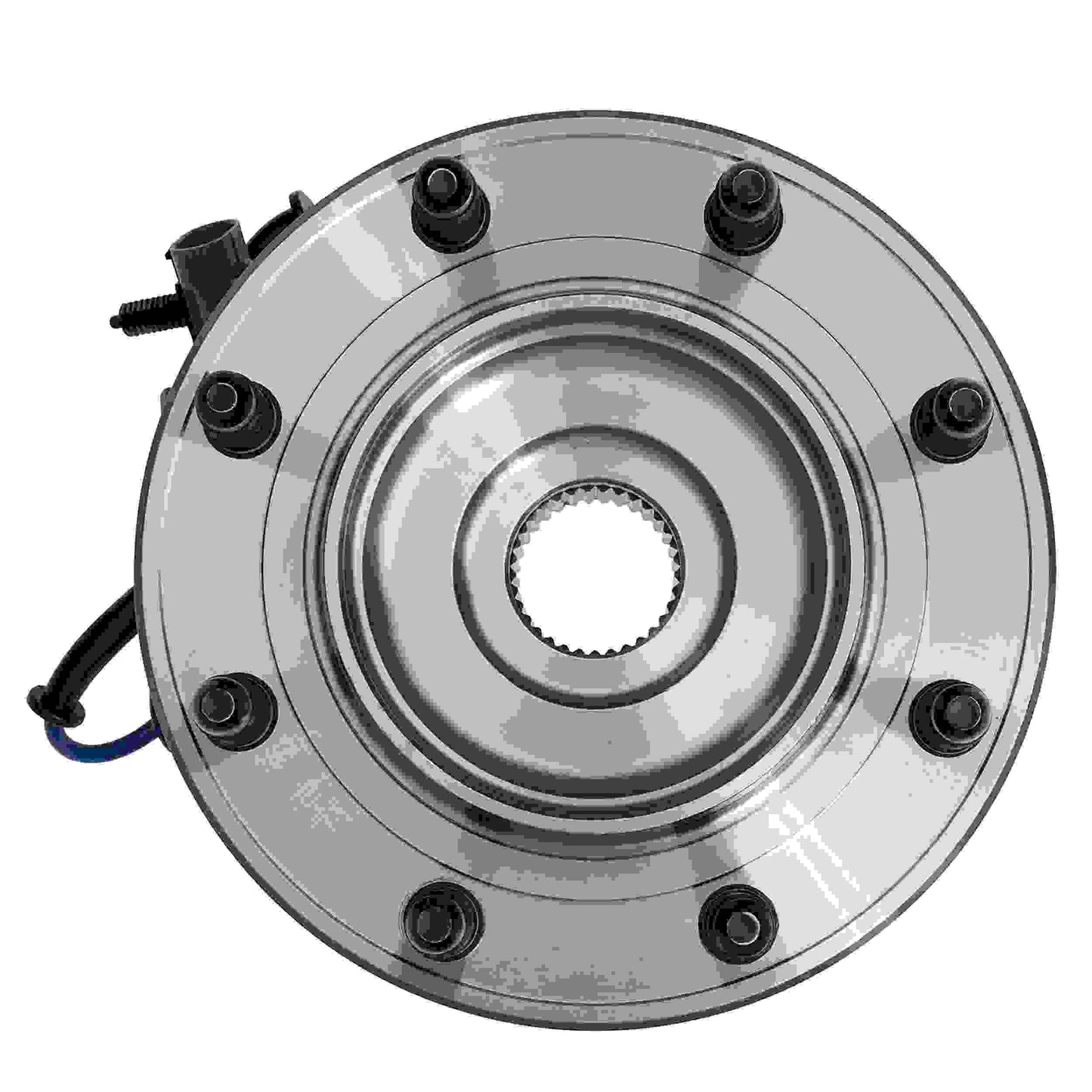 Moog Hub Assembly:Wheel Hub & Bearing,Steel,Cadillac,Chevy,Hummer