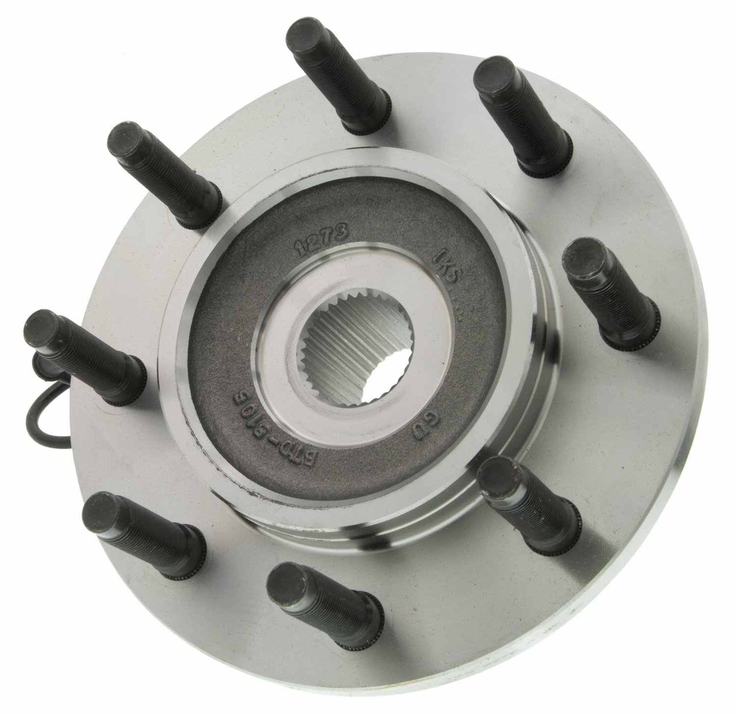 Moog Hub Assembly:Wheel Hub and Bearing Assembly,Front,Dodge