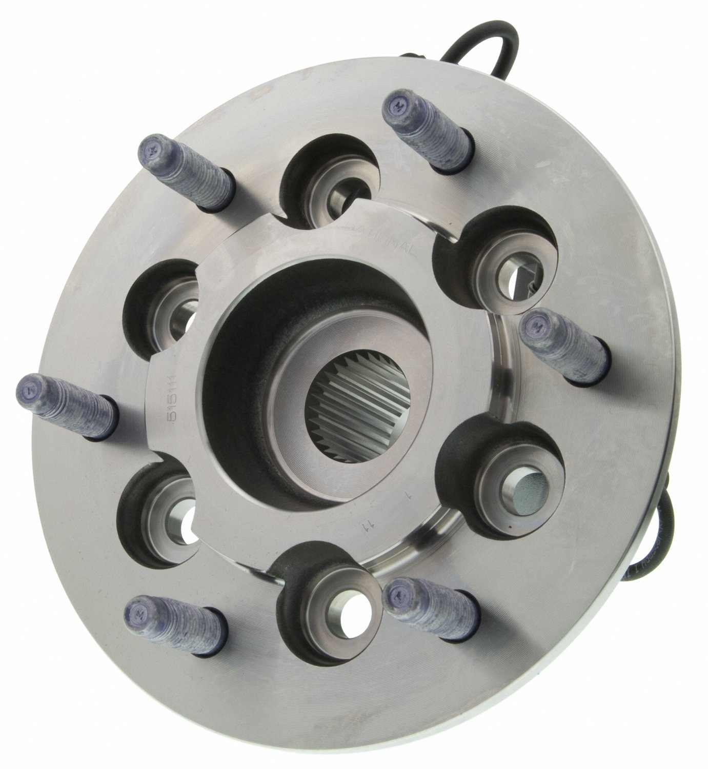 Moog Hub Assembly:Wheel Hub and Bearing Assembly,Passenger Side Front