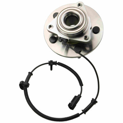 Moog Hub Assembly:Wheel Hub and Bearing Assembly, Front, Dodge