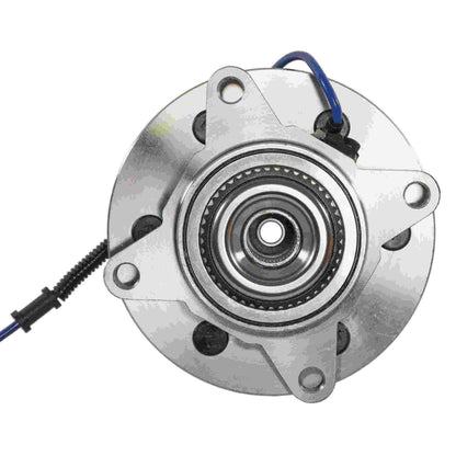 Moog Hub Assembly:Wheel Hub and Bearing,Steel,Front,Ford