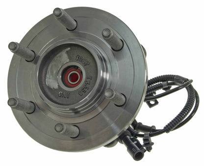 Moog Hub Assembly:Wheel Hub and Bearing,Steel,Front,Ford