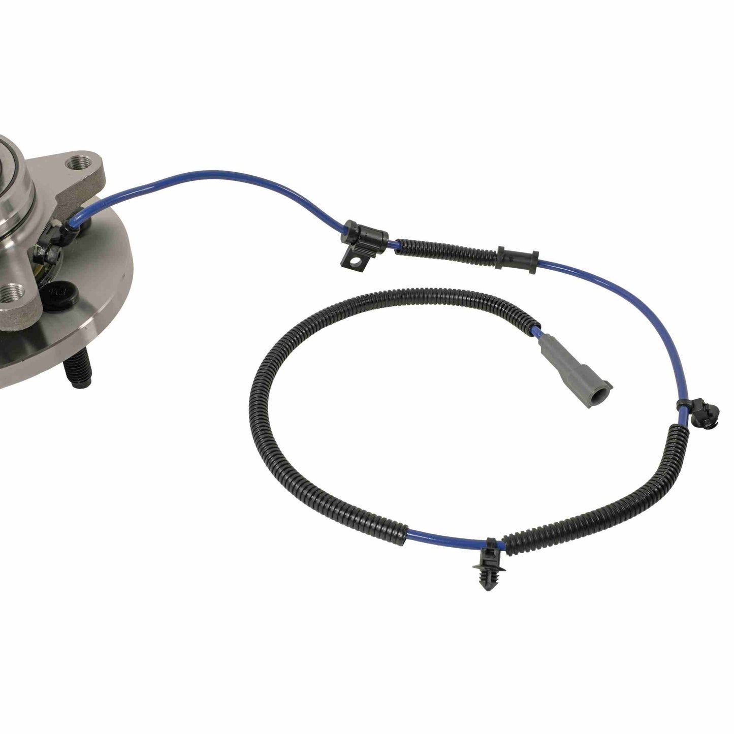 Moog Hub Assembly:Wheel Hub and Bearing,Steel,Front,Ford