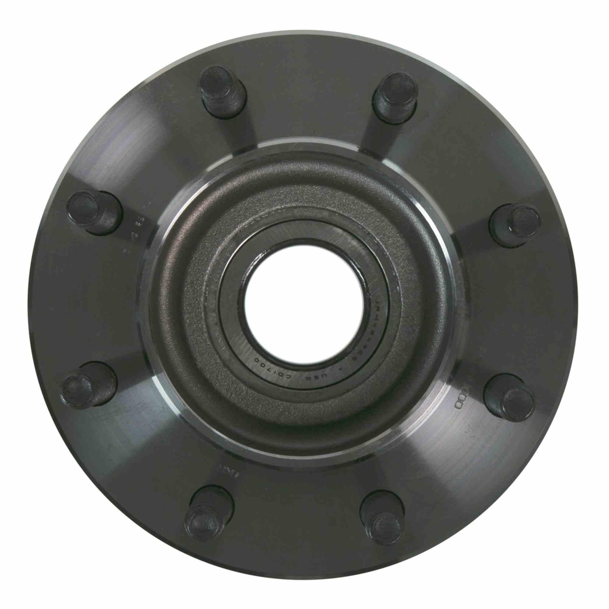 Moog Hub Assembly:Wheel Hub and Bearing Assembly, Front, Dodge